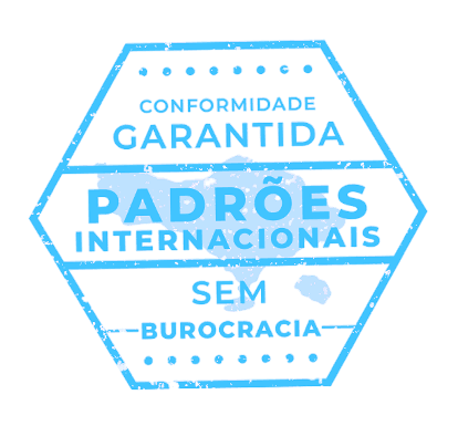 Carimbo simbolizando segurança cambial